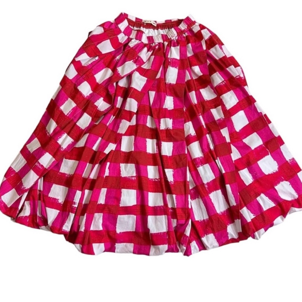 MARNI UNIQLO NEVER WORN PINK BALLOON SKIRT XSMALL. SOLDOUT